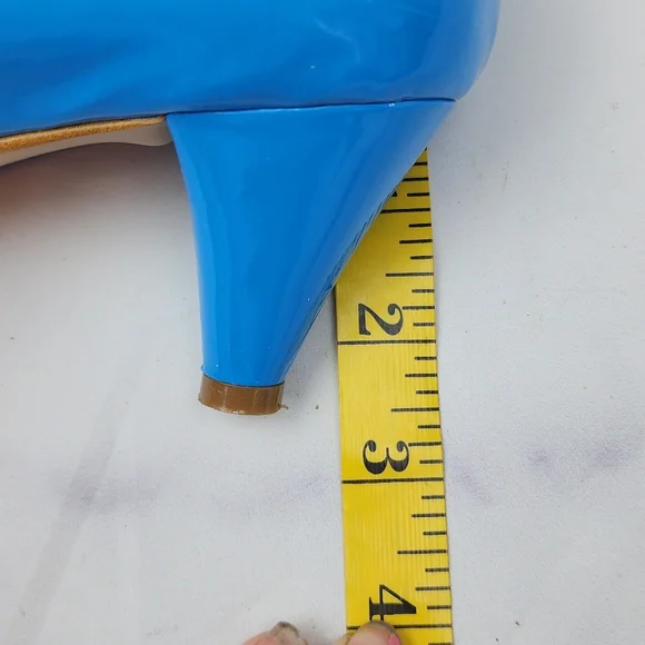 🥳SALE!🥳AJ Valenci blue heels - Picture 11 of 16